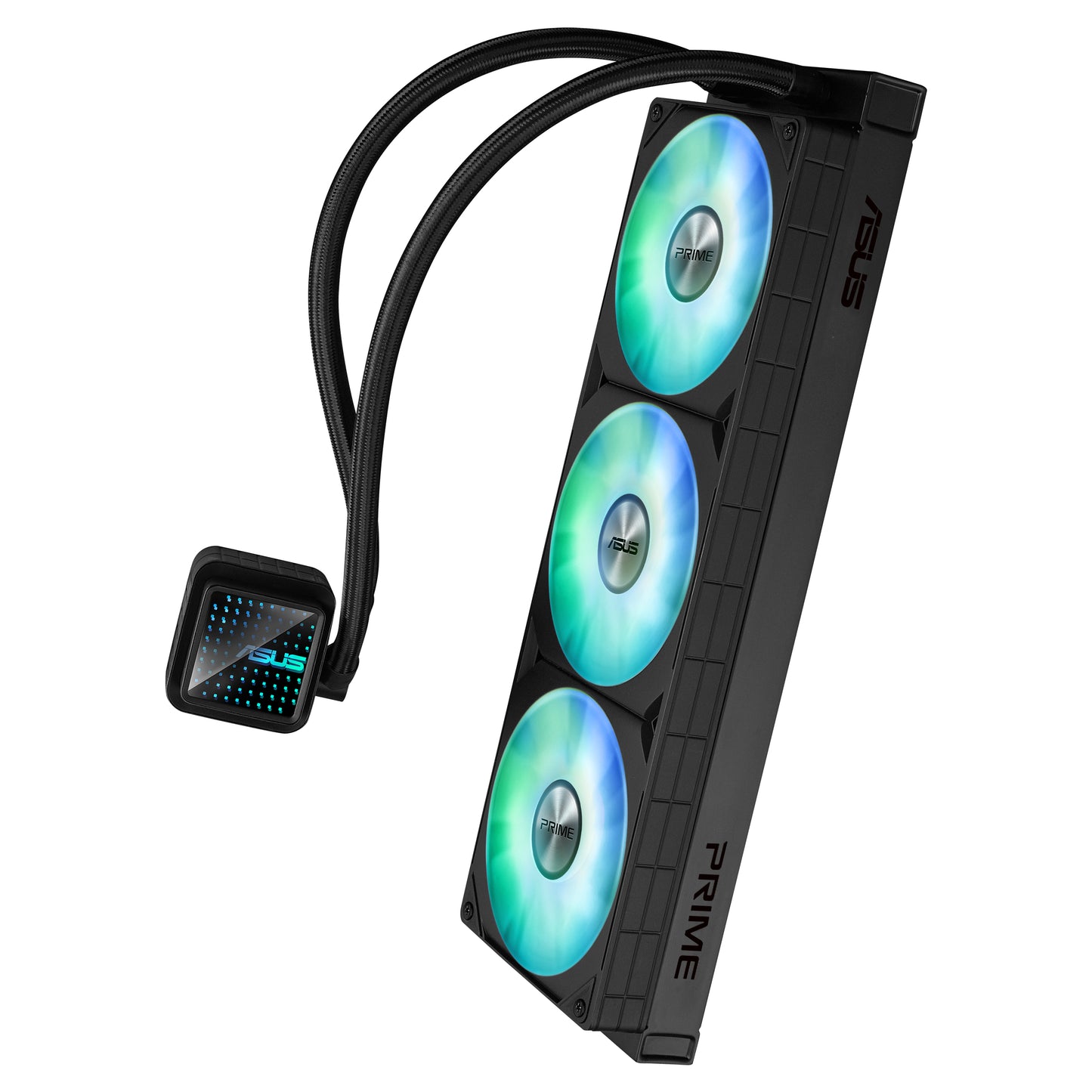 Enfriamiento Liquido ASUS Prime LC 360 ARGB 3x120mm 3600RPM LGA 1851 1700 1200 AM4 AM5 Negro