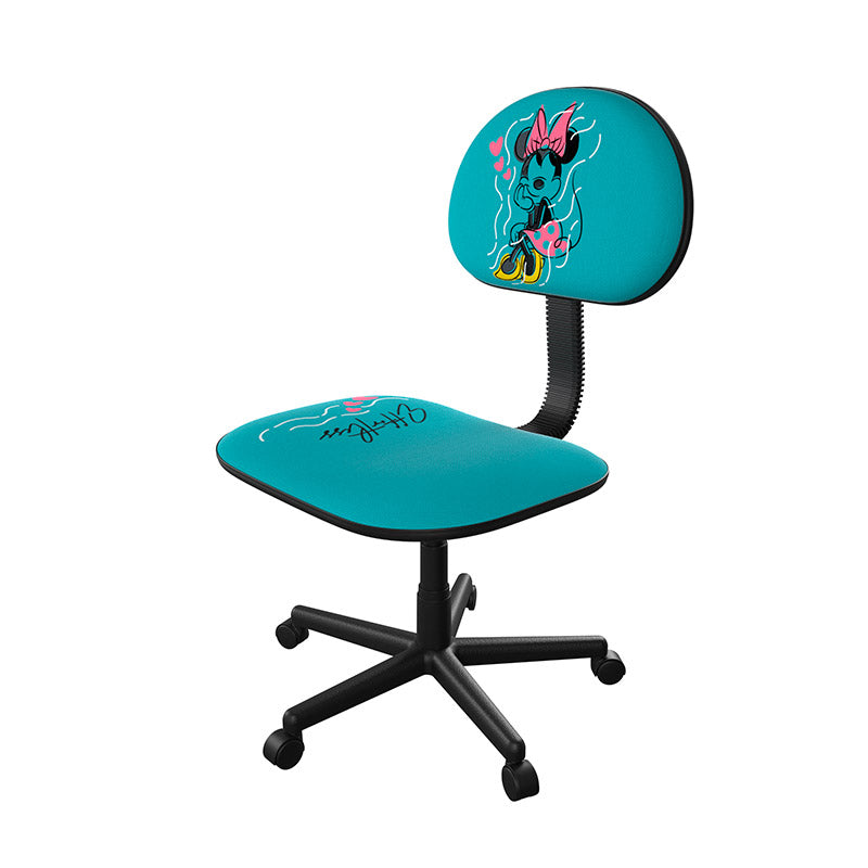 Silla XTech XTF-DC001MM de Minnie Mouse Disney con Asiento Extra Alcochado y Ruedas Suaves Soporta hasta 79kg