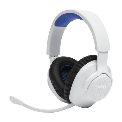 Auriculares inalámbricos JBL supraaurales para juegos JBL Quantum 360P para consola PS color blanco/azul