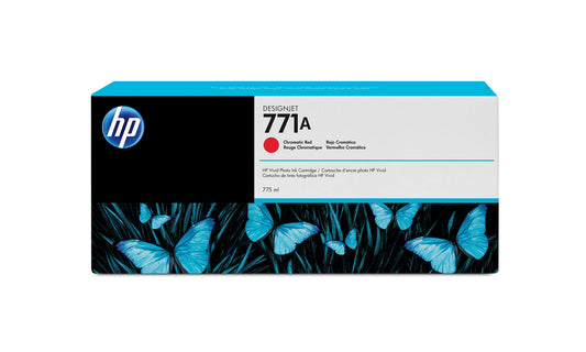 Tinta HP LF Roja Cromatica DesignJet 771A