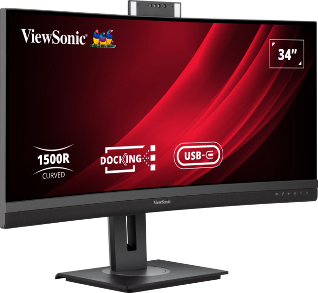 Viewsonic VG3457CV monitor de computadora 86.4 cm (34") 3440 x 1440 Pixeles UltraWide Quad HD LED Negro