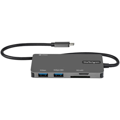 StarTech.com DKT30CHSDPD base para laptop o replicador de puertos Alámbrico Gris