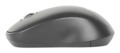 Teclado y Mouse Optico Inalambrico Manhattan 2.4G Negro combo