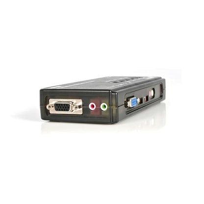 StarTech.com SV411KUSB interruptor KVM Negro