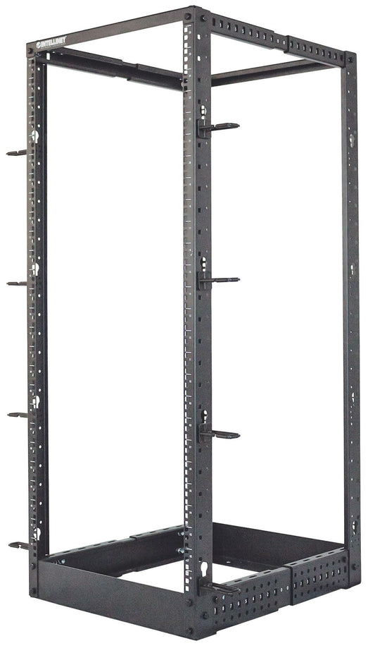 Intellinet 714242 armario rack 26U Rack o bastidor independiente Negro