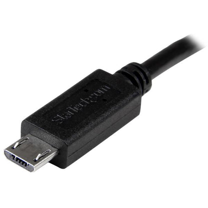 StarTech.com UUUSBOTG8IN cable USB 0.203 m Micro-USB B Negro