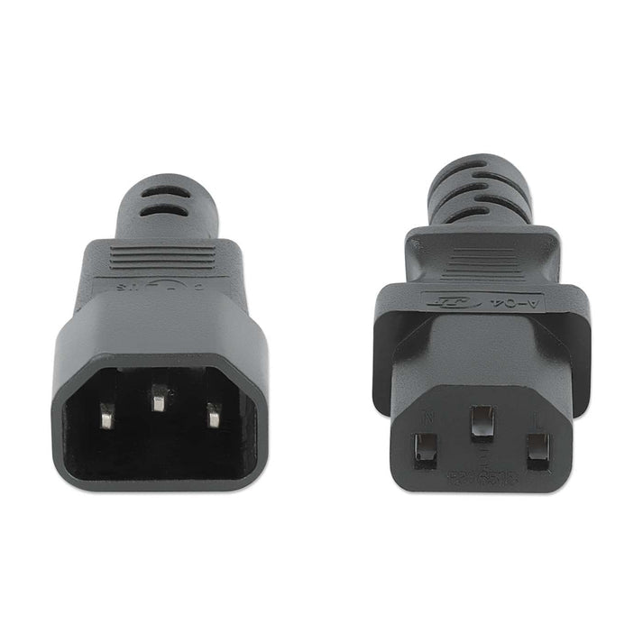 Manhattan 352680 cable de alimentación 5 m Acoplador C13 Acoplador C14