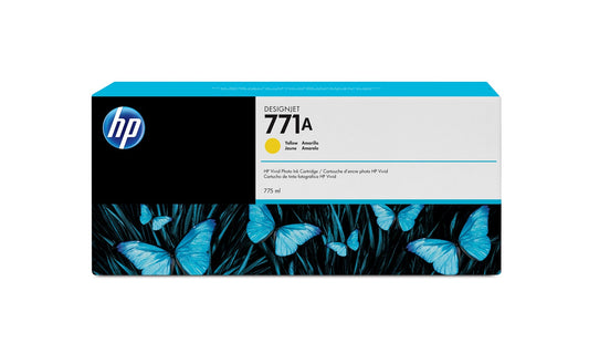 Tinta HP LF Amarillo DesignJet 771A