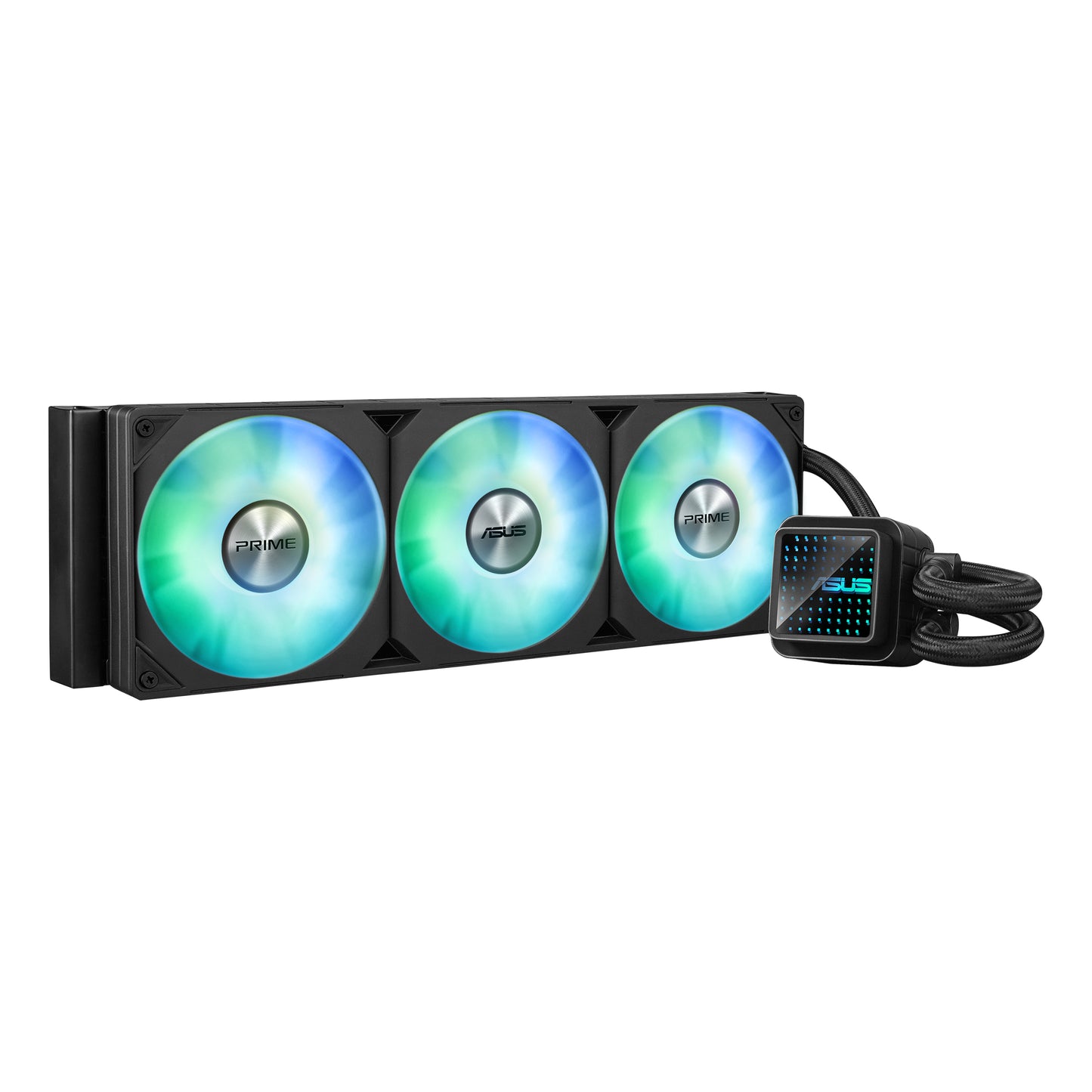 Enfriamiento Liquido ASUS Prime LC 360 ARGB 3x120mm 3600RPM LGA 1851 1700 1200 AM4 AM5 Negro