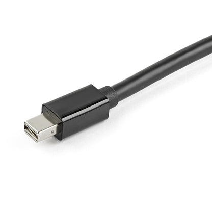 StarTech.com HD2MDPMM2M adaptador de cable de vídeo HDMI Tipo A (Estándar) Negro