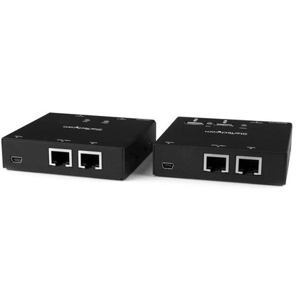 StarTech.com ST121USBHD extensor de audio/video Transmisor y receptor AV Negro