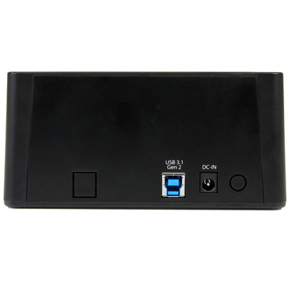 StarTech.com SDOCK2U313R duplicador de datos o soporte Duplicador de discos duros Negro 2 copias