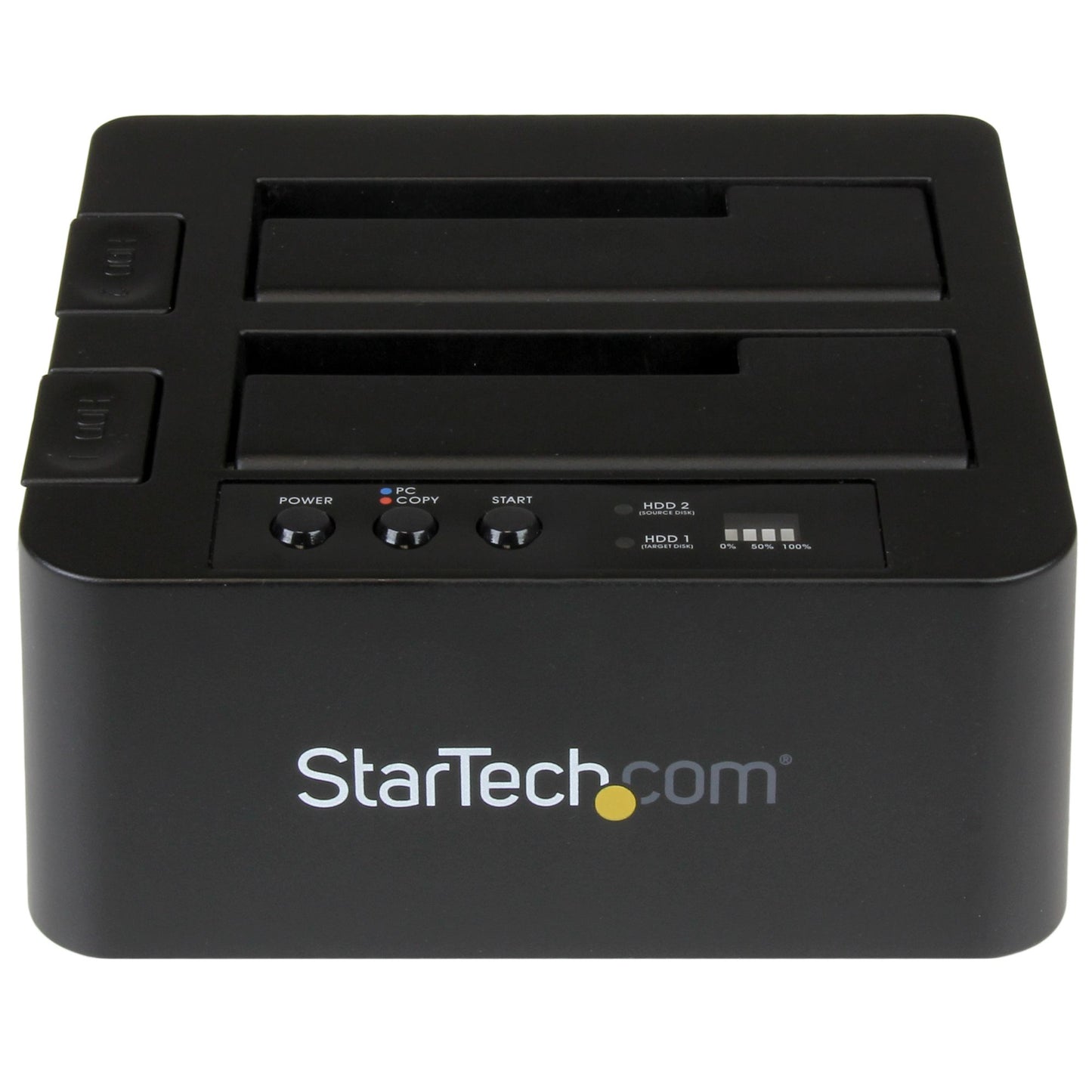 StarTech.com SDOCK2U313R duplicador de datos o soporte Duplicador de discos duros Negro 2 copias