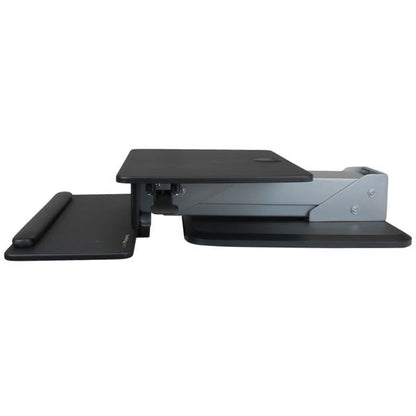 StarTech.com ARMSTS mueble o soporte para dispositivos multimedia Negro, Plata Panel plano Soporte multimedia
