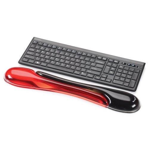Kensington K62398AM descansa muñecas Gel Negro, Rojo