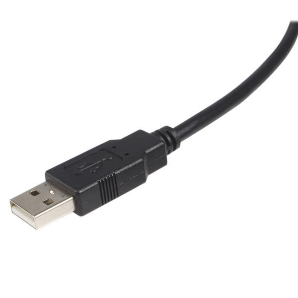 StarTech.com USB2HAB6 cable USB USB 2.0 USB A USB B 0.48 Gbit/s Negro