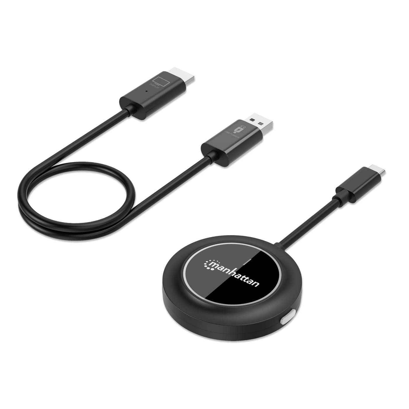 Sistema de Presentacion Inalambrico Manhattan USB-C a HDMI