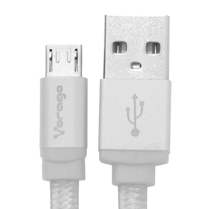 CABLE VORAGO CAB-113 USB BLANCO USB 2 A MICRO USB 1METROS BO