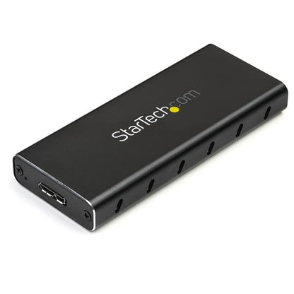 StarTech.com SM21BMU31C3 caja para disco duro externo Carcasa para SSD Negro, Plata
