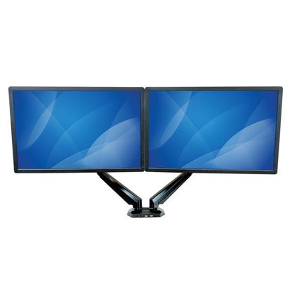 StarTech.com ARMSLIMDUO soporte para pantalla plana 76.2 cm (30") Escritorio Negro