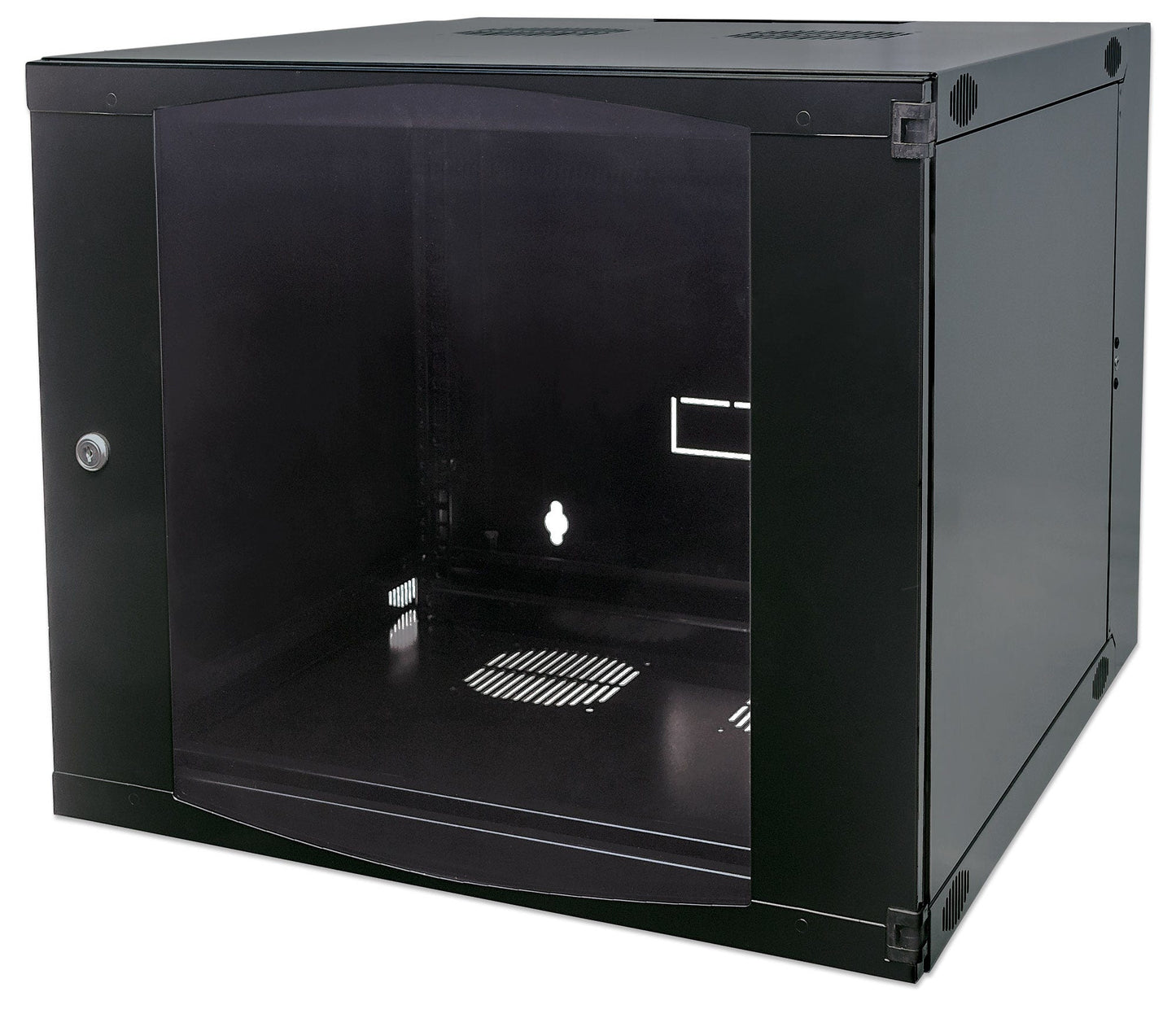 Intellinet 713849 armario rack 9U Bastidor de pared Negro