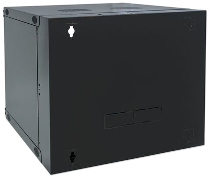 Intellinet 713849 armario rack 9U Bastidor de pared Negro