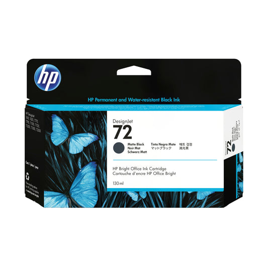 Tinta HP LF 72 Negro Mate 130Ml Ink