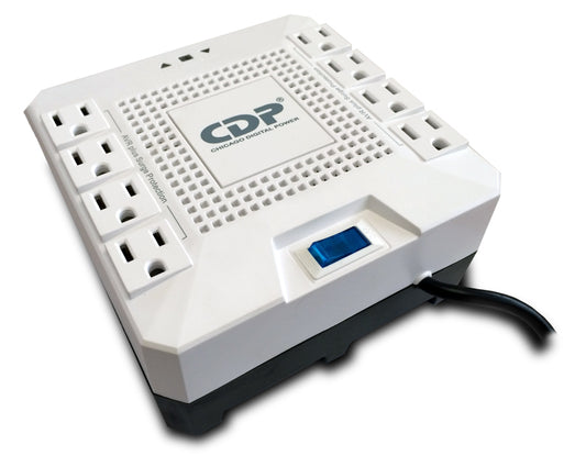 Regulador de Voltaje CDP 1800VA/1000W 8 Contactos