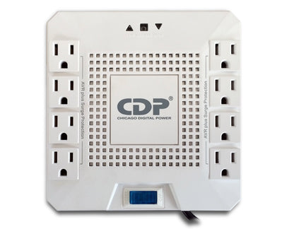 Regulador de Voltaje CDP 1800VA/1000W 8 Contactos