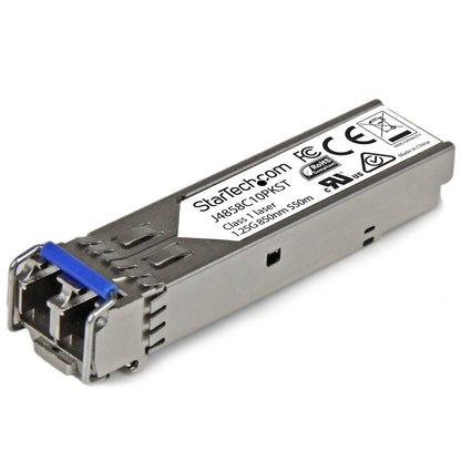 StarTech.com J4859C10PKST módulo de red del transceptor Fibra óptica 1250 Mbit/s