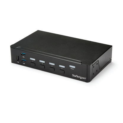 StarTech.com SV431HDU3A2 interruptor KVM Montaje en rack Negro