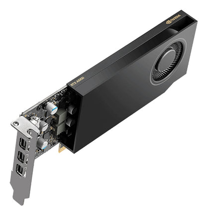 Tarjeta de Video PNY Pro NVIDIA RTX A1000 8GB Low Profile Single Fan GDDR6 PCIe 4.0 4xMini DisplayPort
