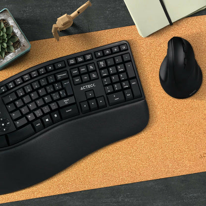 Acteck Creator Virtuos Fitt MK770 teclado Ratón incluido Universal RF inalámbrico Español Negro