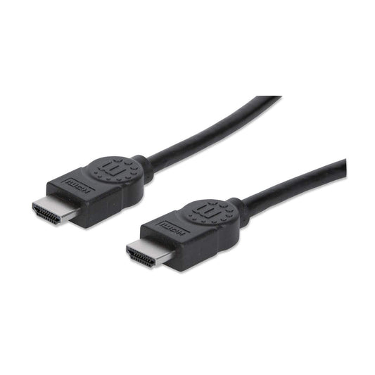 Cable Manhattan HDMI 1.3 M-M Alta Velocidad Blindado 10m Color Negro