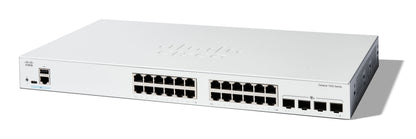 Cisco C1200-24T-4X dispositivo de redes Gestionado L2/L3 Gigabit Ethernet (10/100/1000) Blanco