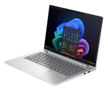 HP ProBook 4 G1q Next Gen AI Copilot+ PC Snapdragon X1-26-100 Computadora portátil 35.6 cm (14") WUXGA 16 GB LPDDR5x-SDRAM 512 GB SSD Wi-Fi 6E (802.11ax) Windows 11 Pro Plata