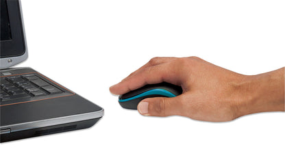 Mouse Manhattan Success Inalámbrico Óptico 1000 dpi Color Negro-Azul