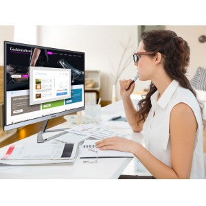 Viewsonic VX Series VX2476-SMHD monitor de computadora 61 cm (24") 1920 x 1080 Pixeles Full HD LED