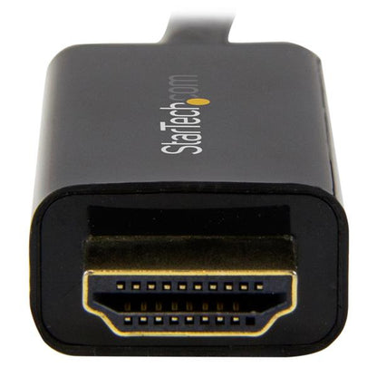 StarTech.com DP2HDMM3MB adaptador de cable de vídeo Negro