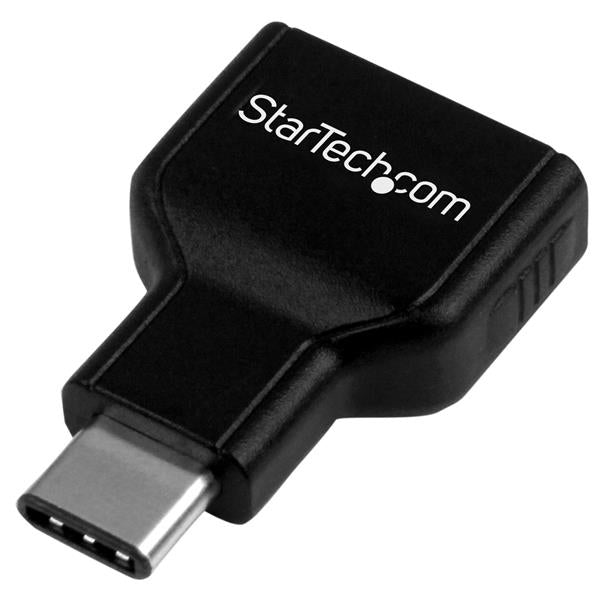 StarTech.com USB31CAADG cambiadores de género de cables USB C 3.0 USB A 3.0 Negro