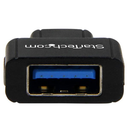 StarTech.com USB31CAADG cambiadores de género de cables USB C 3.0 USB A 3.0 Negro