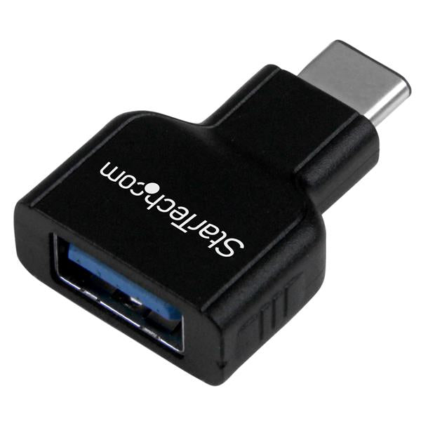 StarTech.com USB31CAADG cambiadores de género de cables USB C 3.0 USB A 3.0 Negro