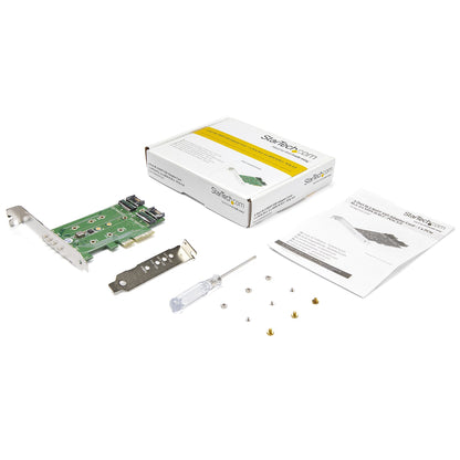 StarTech.com PEXM2SAT32N1 tarjeta o adaptador de interfaz Interno M.2, SATA