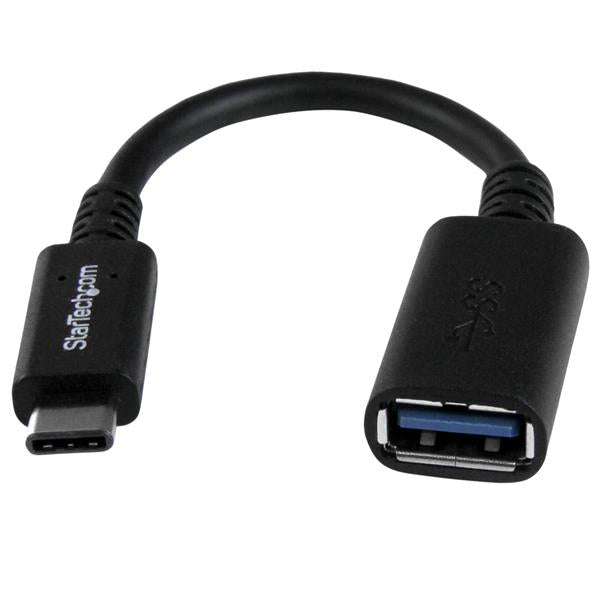 StarTech.com USB31CAADP cable USB USB 3.2 Gen 1 (3.1 Gen 1) 0.15 m USB C USB A 5 Gbit/s Negro