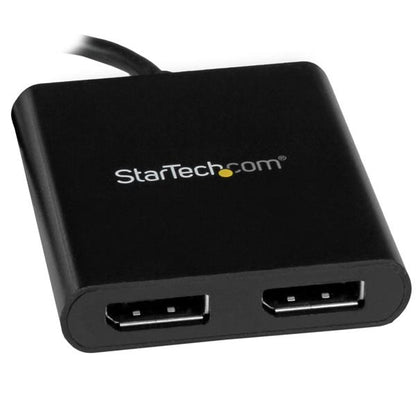 StarTech.com MSTCDP122DP adaptador gráfico USB 3840 x 2160 Pixeles Negro