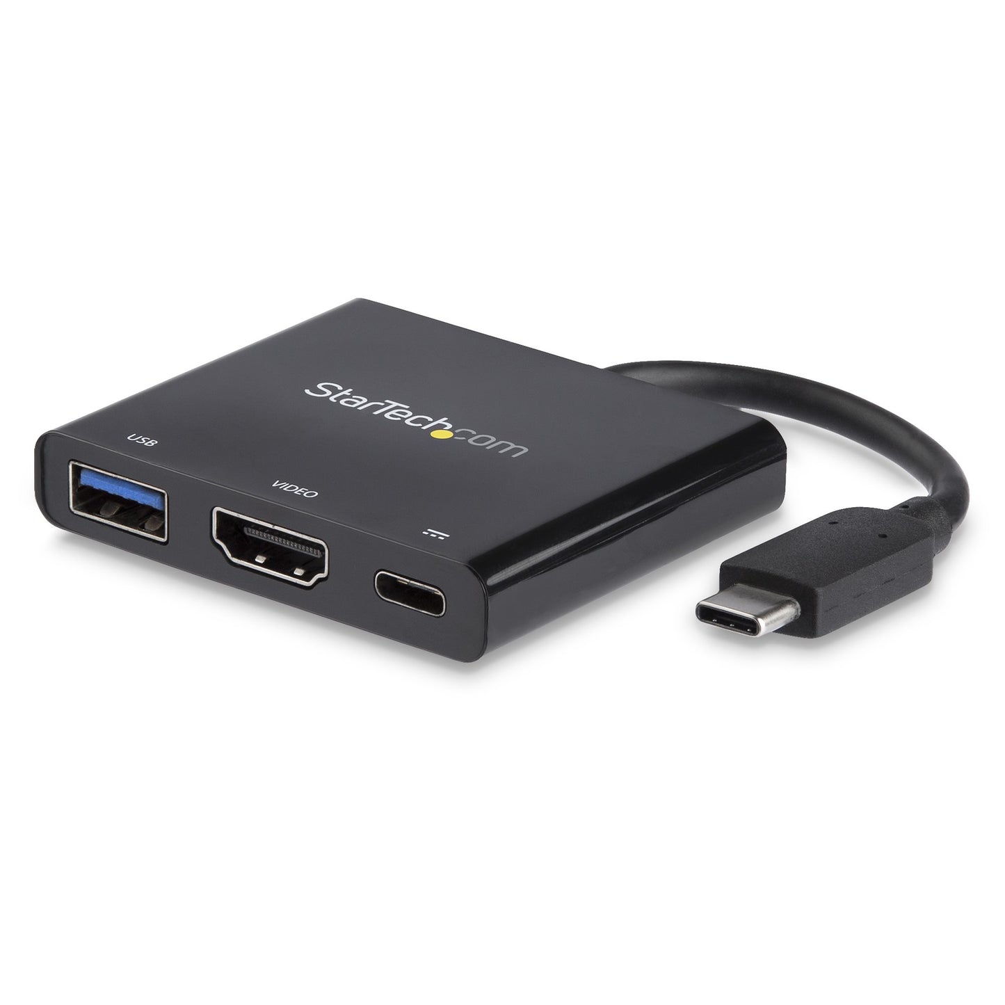StarTech.com CDP2HDUACP base para laptop o replicador de puertos Alámbrico USB 3.2 Gen 1 (3.1 Gen 1) Type-C Negro