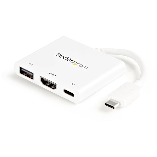StarTech.com CDP2HDUACPW base para laptop o replicador de puertos Alámbrico USB 3.2 Gen 1 (3.1 Gen 1) Type-C
