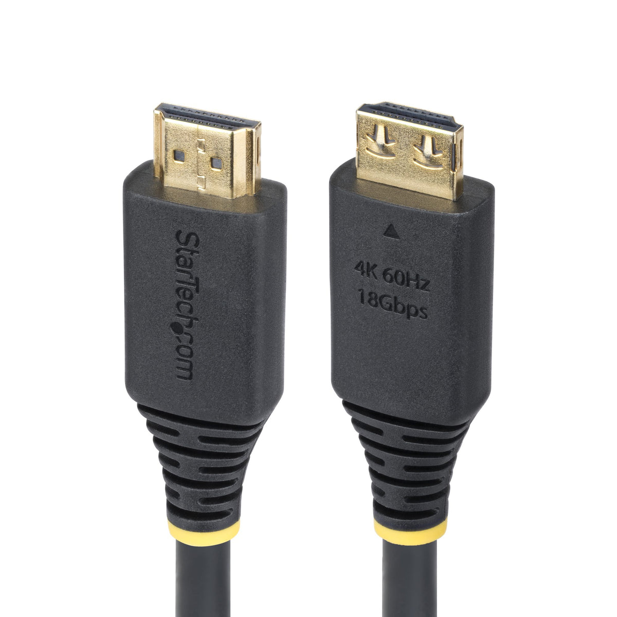 StarTech.com HDMI2-CABLE-GRIP-2M cable HDMI HDMI Tipo A (Estándar) Negro