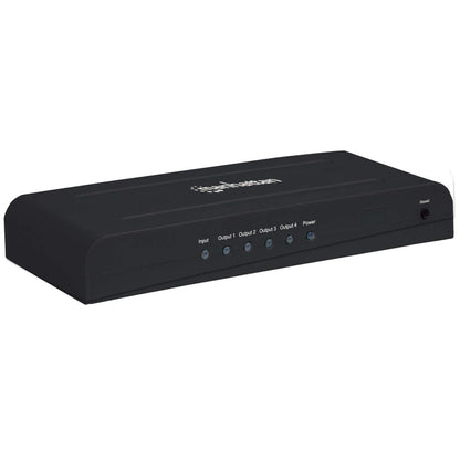 Video Splitter Manhattan HDMI 4K UHDTV 4 Puertos Color Negro