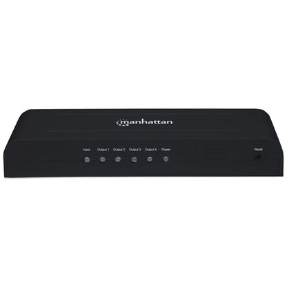 Video Splitter Manhattan HDMI 4K UHDTV 4 Puertos Color Negro